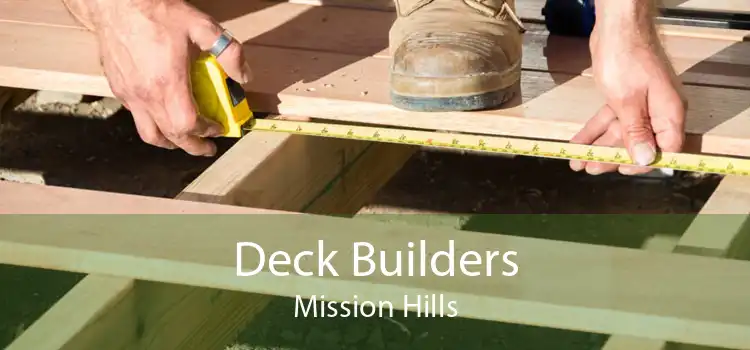 Deck Builders Mission Hills