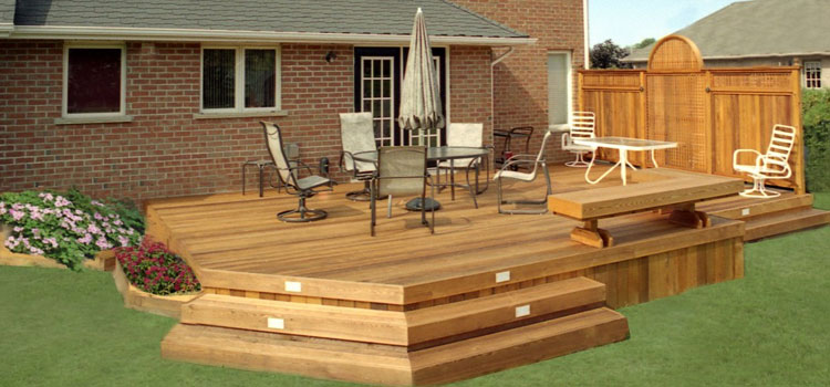 Cedar Composite Decking in Mission Hills, CA