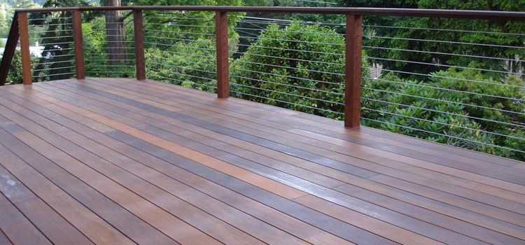 Installing IPE Decking in Mission Hills, CA